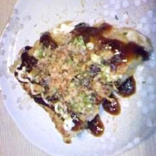 お好み焼き粉も山芋もなくても！！　簡単お好み焼き♪